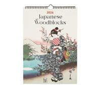 Kokonote Calendario 2024 A3 Life Gouche Art - Calendario 2024 pared A3 con ilustraciones - Calendario decoración hogar - Calendario pared 2024 - Planificador mensual