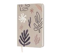 Kokonote Cuaderno tela Kalima - Cuaderno punteado, Bullet journal - Bloc de notas con marcapáginas, cuaderno de notas - Libreta pequeña │ Accesorios Papeleria bonita - Material escolar Aesthetic