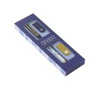 Kokonote Set Bolígrafo negro y 2 marcapáginas magneticos Akalia en caja regalo | Boligrafos bonitos + Marcapaginas originales: sujeta libros, Material oficina, material escolar y papeleria bonita