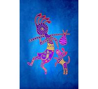 Kokopelli as The Fool - Card a day tarot journal: Tarot reading notebook with 180 pages for prompts, meanings, and reflections - the perfect companion for your tarot learning journey.