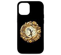 Kokopelli Circle Suroeste Nativos Americanos Felicidad Carcasa para iPhone 12/12 Pro