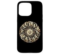 Kokopelli Circle Suroeste Nativos Americanos Felicidad Carcasa para iPhone 15 Pro MAX