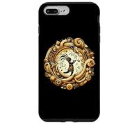 Kokopelli Circle Suroeste Nativos Americanos Felicidad Carcasa para iPhone 7 Plus/8 Plus
