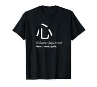 Kokoro - Kanji japonés para corazón mente espíritu Camiseta