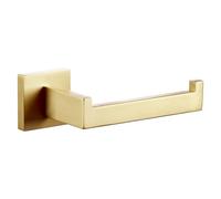 KOKOSIRI Portarrollos de Papel higiénico Dorado para baño, Cocina, baño T-304 montado en la Pared, Acabado Dorado, B2003BG