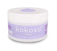 Kokoso Aceite de coco orgánico para bebé, aceite hidratante 100% natural para masaje de bebé, piel seca, sensible y normal del bebé (168 g)