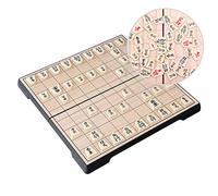 KOKOSUN Shogi - Juego de ajedrez japonés magnético de viaje de 9.8 pulgadas, juego de mesa plegable portátil, juguetes educativos/regalo para niños y adultos (diseño de esquina redondeada)