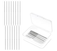 KOKSII 15 Piezas Herramienta de Reparación de Agujas de Reparación de Enganches y Tejidos Herramienta de Costura de Reparación de 2,36 X 0,03 Pulgadas Aguja de Costura Artesanal