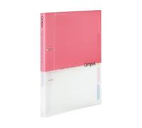 Kokuyo Campus Carpeta de hojas sueltas, B5, 2 agujeros, hasta 100 hojas, rosa, importación de Japón (RU-PP358P)