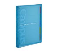 Kokuyo Campus - Carpeta de hojas sueltas para dispositivo de encuadernación B5 de un solo toque azul claro hasta 100 millas-P333NLB (importación de Japón)