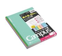 Kokuyo Campus notebookregla Semi-incorporado b5dotted 7 mm30hojaspack de 5, colores