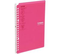 Kokuyo Campus Smart Ring Binder - B5 - 26 Rings - Dark Pink [Office Product]