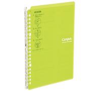 Kokuyo Campus Smart Ring Binder - B5 - 26 Rings - Yellow Green [Office Product]
