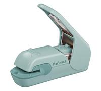 Kokuyo Grapadora sin grapas, Harinacs de escritorio y de mano, hasta 5 hojas sin grapas, grapadora compacta portátil sin agujeros, verde y azul, importación de Japón (SLN-MPH105GB)