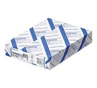 Kokuyo Papel B5 KB de 7,17 × 25,70 cm, 1 resma (500 hojas), 80 papel blanco brillante para impresora, para oficina, escuela, hogar, 7,7 kg/64 g/m², perfecto para impresión, certificado FSC (KB-35N)