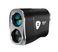 KOKVP Telémetro de golf con pendiente e imán, buscador de rango de golf de 1000 yardas con LCD de alta transmitancia, aumento 7X, vibración de bloqueo de bandera, telémetro recargable legal para