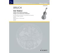 Kol Nidrei: Adagio sur des mélodies hébraiques. op. 47. cello and orchestra. Réduction pour piano avec partie soliste.