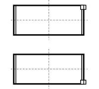 KOLBENSCHMIDT 37174600 Kit Juego de cojinetes de biela