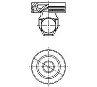 Kolbenschmidt 40368962 pistón y anillos