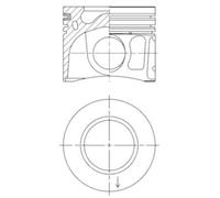 KOLBENSCHMIDT Pistón Compatible Para Citroën Peugeot Jumper Kasten