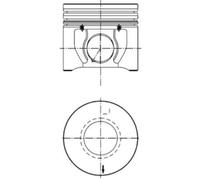 KOLBENSCHMIDT Pistón Compatible Para Ford Transit Kasten FA 2.4 Di FM FN FD FB