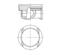 KOLBENSCHMIDT Pistón OPEL VAUXHALL CHEVROLET 1,4 55565420 87-437400-00 55580179