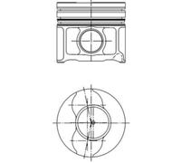 KOLBENSCHMIDT Pistón Para Opel Suzuki Zafira B A05 1.9 CDTi Astra H Caravan L35