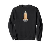 Kolberg, Polonia, Faro Dibujado a Mano Sudadera