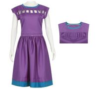 Kolegrial Nancy Disfraz Mujer Cosplay Season 3 Nancy Uniforme Morado Vestido para Adulta Carnaval Halloween Fiesta Mascarada Fancy Juego de rol Traje