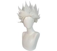 Kolegrial Ursula Cosplay Peluca Mujer Blanco Corto Peluca Fancy Dress Up Sirenita Pulpo Bruja Ursula Halloween Navidad Carnaval Fiesta Cumpleaños Mascarada Disfraz Accesorios Wig