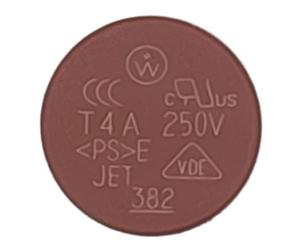 KOLEOLL WD21X25696 - Fusible de placa de control de lavavajillas de 4.0 amperios, compatible con pieza de repuesto para lavavajillas GE