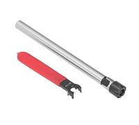 Kolet Chuck Soltero Recto Long CNC Freze Extension Bar 1-7 Mm Máquina de Alta Precisión Procesamiento - Material de 40cr (C12-ER11M-100L) (C12-ER11M-150L)