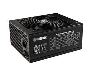 Kolink Continuum 1050W unité d'alimentation d'énergie 20+4 pin ATX ATX Noir