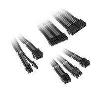 Kolink Core Adept Braided Cable Extension Kit - Black/Grey
