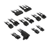 Kolink core pro braided cable extension kit 12v-2x6 type 2 - jet black