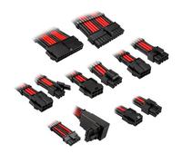 Kolink core pro braided cable extension kit 12v-2x6 type 2 - jet black