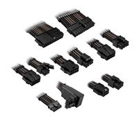 Kolink core pro braided cable extension kit 12v-2x6 type 2 - jet black