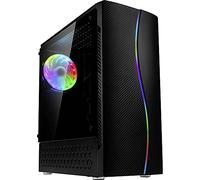KOLINK Inspire K5 Midi Tower, PC Case ATX - Carcasa para Ordenador, Carcasa de Ordenador para Juegos, refrigeración por Agua, Carcasa de Ordenador, Carcasa de Ordenador, Color Negro