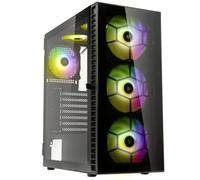 Caja ATX Kolink Observatory HF Glass ARGB Negro