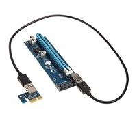 KOLINK Tarjeta elevadora insertable de Forma Flexible (SATA Power, Longitud del Cable: 60 cm)