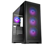 Kolink Unity Meshbay ARGB Gaming Carcasa, Ventana de Cristal Malla Frontal Y Fan
