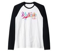 Kolkata India | Vacation Travel Camiseta Manga Raglan