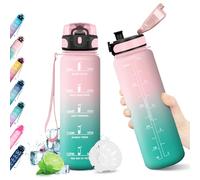 KollyKolla Botella Agua Niños 500ml, Cantimplora Deporte, Cantimplora Infantil, Prueba de Fugas, Reutilizable, sin BPA, Garrafa Agua para Niños, Colegio, Camping, Oficina, Bicicleta