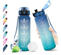 KollyKolla Botella de Agua Niño 500ml, Botella de Agua Deportiva, Botella agua Gimnasio, Reutilizable, sin BPA, Garrafa Agua para Niño, Niña, Colegio, Preescolar, Guardería, Bicicleta, Running