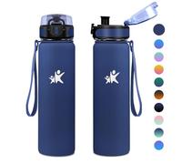 KollyKolla Botella Termica 1L, Acero Inoxidable y Reutilizable, sin BPA, Botella Agua Acero Inoxidable, Cantimplora Termica a Prueba de Fugas, Termo Agua para Escuela, Oficina, Gimnasio