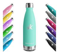 KollyKolla Botella Termica, 500ml, Botella Agua Acero Inoxidable, Termo Sin BPA, Cantimplora Termica Reutilizable, Water Bottle con Pared Doble Aislamiento, para Niños, Adultos, Deporte, Oficina