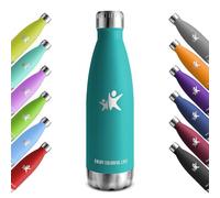 KollyKolla Botella Termica, 500ml, Botella Agua Acero Inoxidable, Termo Sin BPA, Cantimplora Termica Reutilizable, Water Bottle con Pared Doble Aislamiento, para Niños, Adultos, Deporte, Oficina