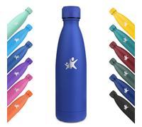 KollyKolla Botella Termica, 500ml, Botella Agua Acero Inoxidable, Termo sin BPA, Water Bottle con Pared Doble Aislamiento, Cantimplora Termica Reutilizable, para Niños, Adultos, Deporte - Azul Real