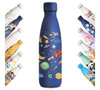 KollyKolla Botella Termica Niños, Botella Agua 500ml, Impresión 3D Termo, Botella Acero Inoxidable Sin BPA, Botella Térmica, Botella de Agua para Viaje, Escuela, Deportiva, Oficina, Hogar