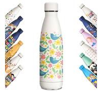 KollyKolla Botella Termica Niños, Botella Agua 500ml, Impresión 3D Termo, Botella Acero Inoxidable Sin BPA, Botella Térmica, Botella de Agua para Viaje, Escuela, Deportiva, Oficina, Hogar